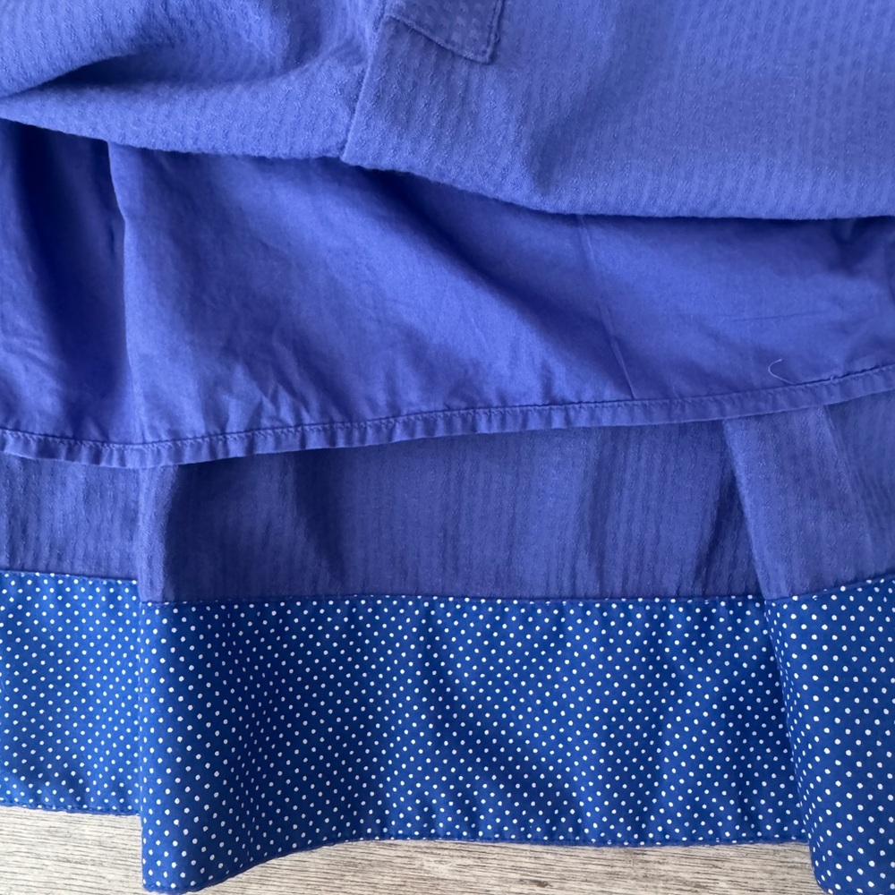 Anthology Maeve Blue Midi Sundress Size 0 Adjustable Straps Pockets - Picture 8 of 8